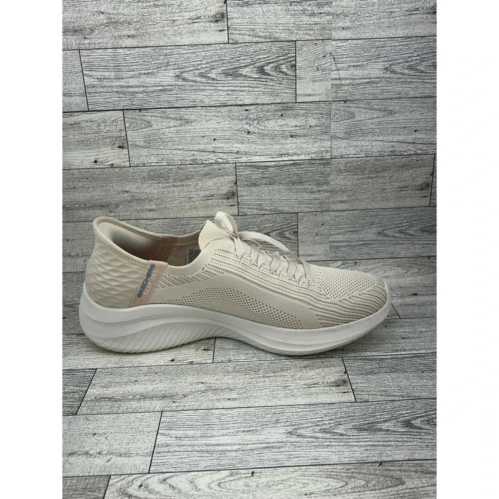 Skechers Slip-ins Ultra Flex 3.0 S Natural Beige‎ Shoes 149710 Women Size 8